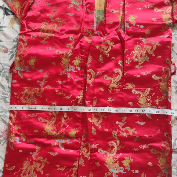 100% Heavy Silk Chinise Govn - Picture 10 of 10